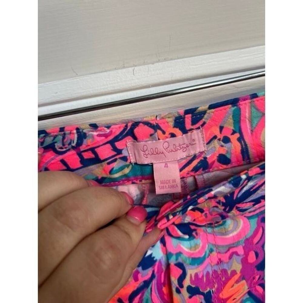 Lilly Pulitzer kelly‎ ankle pants size 4 - Picture 5 of 5